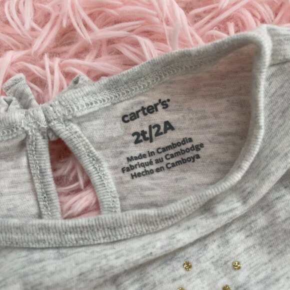 Owl shirt from Carter's toddler girl - Picture 2 of 2